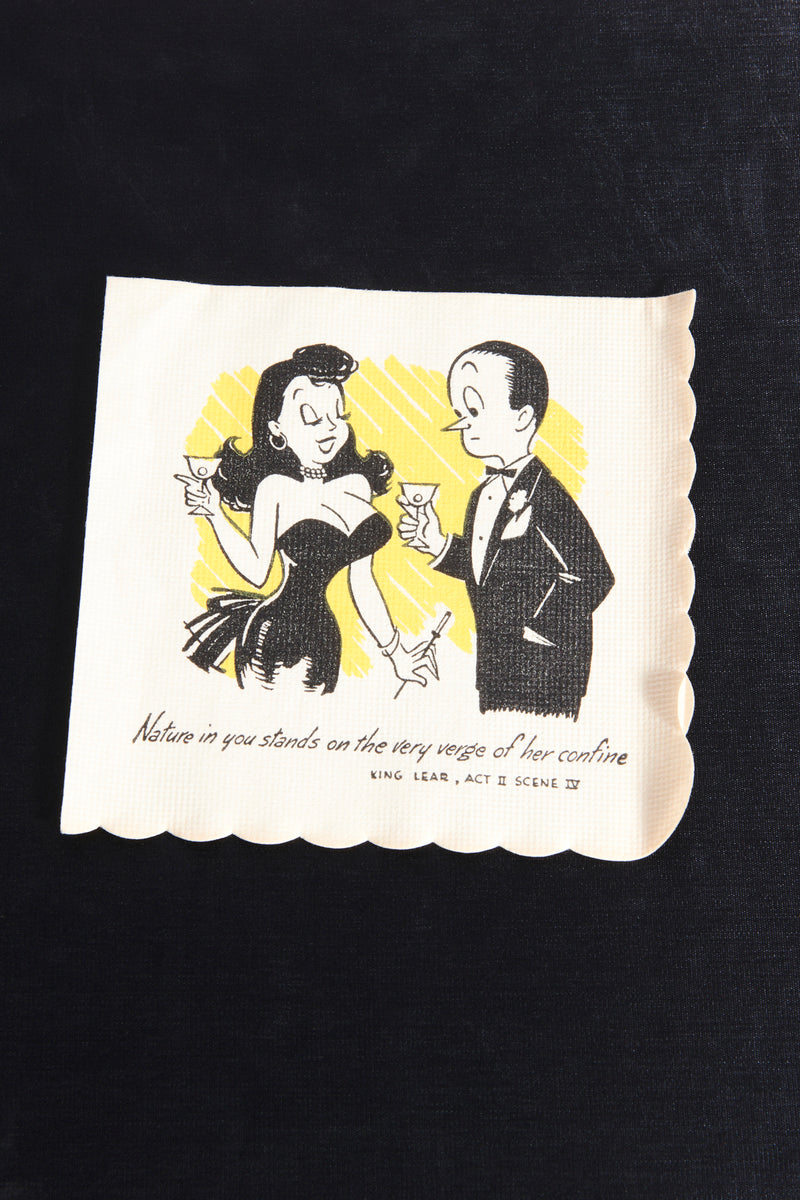 1950s Shakespeare Cocktail Napkins Set of 50