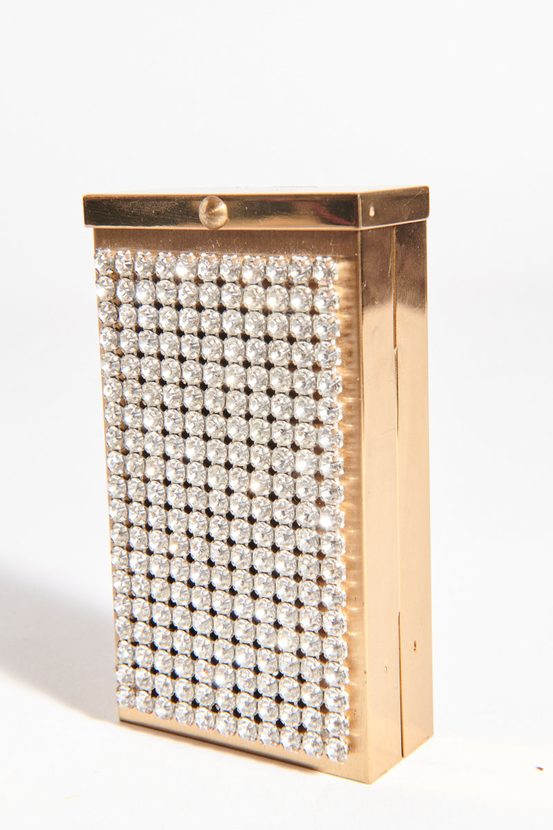 Diamanté Box and Lighter