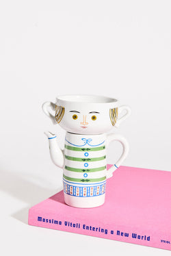 Artist French Madame Porcelain Coffee Set