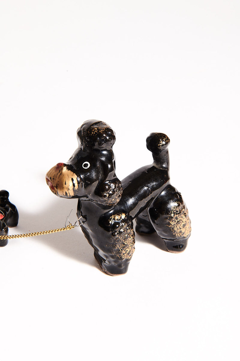 Ceramic Poodle Family Set