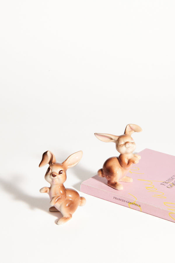 Bunny Couple Salt Pepper Shaker Set