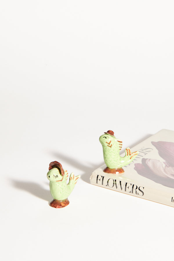Fish with Hat Salt Pepper Shaker Set