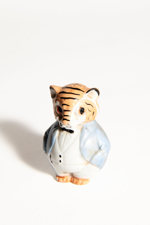Tiger in Suits Salt Pepper Shaker Set