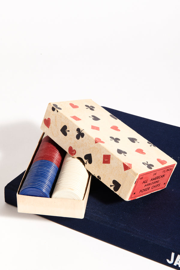 1950s Casino Chips Set