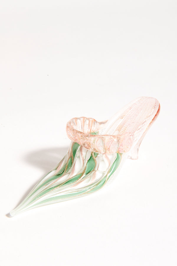 Venetian Glass Slipper