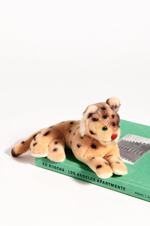 Japanese 50s Soft Toy Leopard
