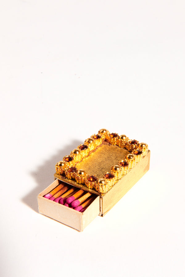 Italian Rhinestone Matchbox