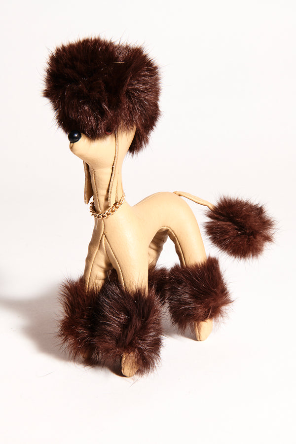 Japanese 50s French Poodle Soft Toy