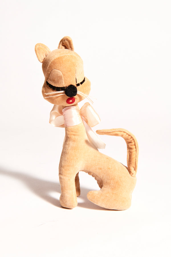 Japanese 50s Soft Toy Kitty