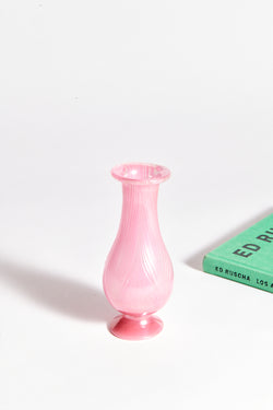 Early 20th Century Pink Feathered Bud/Posy Vase