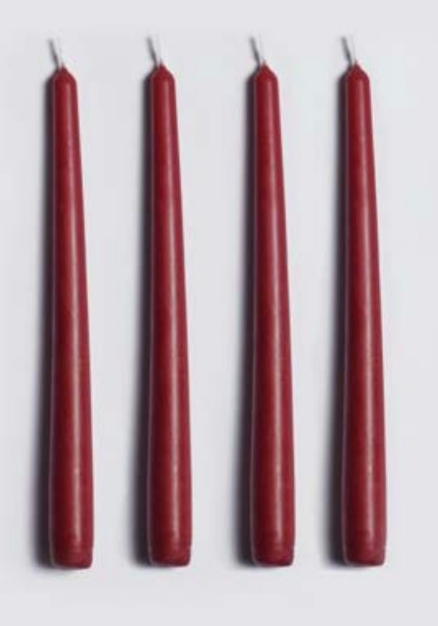 Scented Taper Candle Set of 4