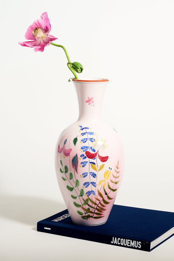 Large Stig Lindberg Faience Vase
