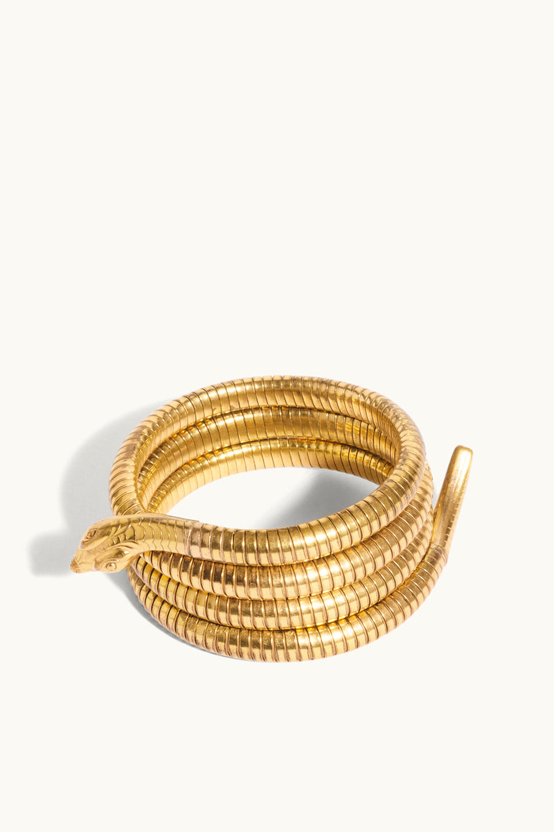 Rare French Wrap Around Snake Bracelet