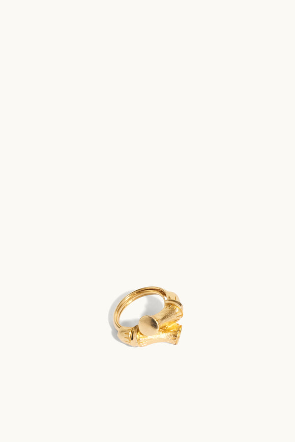 Bamboo Gold Ring