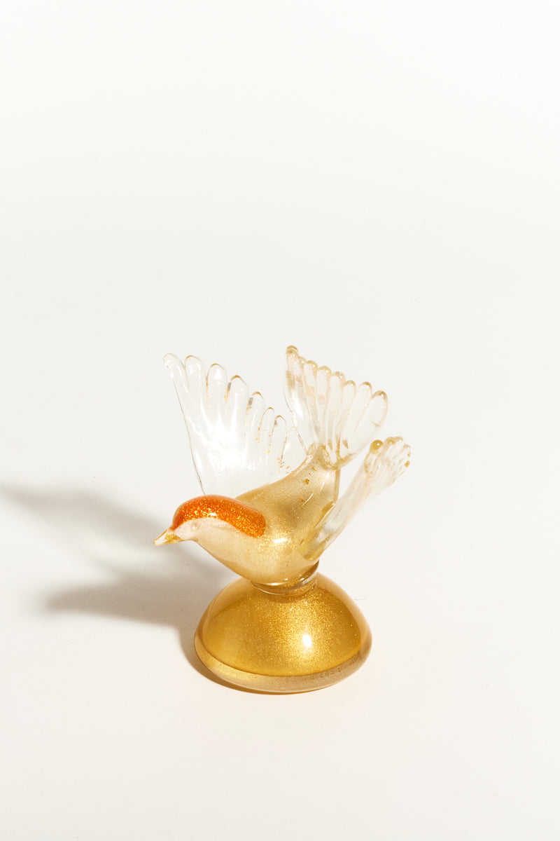 Murano Gold Bird